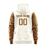 Custom Cream Khaki Hoodie 0303222203B31822