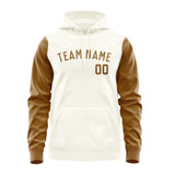 Custom Cream Khaki Hoodie 0303222203B31822