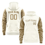 Custom Cream Light Khaki Hoodie