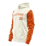 Custom Cream Orange Hoodie 0303282803B31828