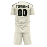 Custom Cream Olive Soccer Set
