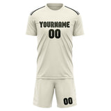 Custom Cream Olive Soccer Set