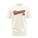 Custom Cream Copper Rose T-Shirt