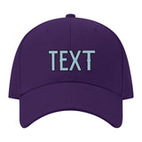 Custom Light Purple Dark Grey Hat