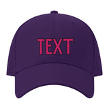 Custom Light Purple Light Pink Hat