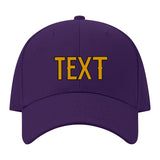 Custom Light Purple Sky Blue Hat