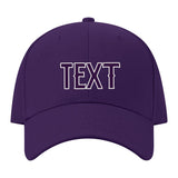 Custom Light Purple Gray Hat