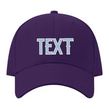 Custom Light Purple Dark Grey Hat