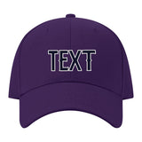 Custom Light Purple Pale Peach Hat