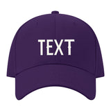 Custom Light Purple Pale Ice Blue Hat 03B21818