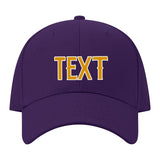 Custom Light Purple Sky Blue Hat