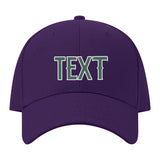 Custom Light Purple Slate Gray Hat