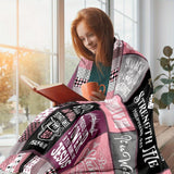 Gifts for Daughter Blanket - I Can Do All Things Through Christ Who Gives Me Strength” Philippians 4