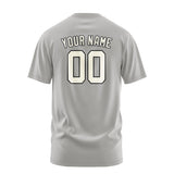 Custom Gray Cream T-Shirt