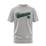 Custom Gray Green T-Shirt