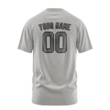 Custom Gray Dark Grey T-Shirt