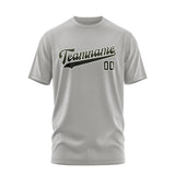 Custom Gray Olive T-Shirt