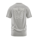 Custom Gray Gray T-Shirt