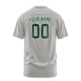 Custom Gray Green T-Shirt