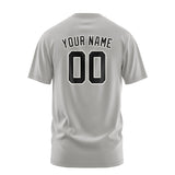 Custom Gray Black T-Shirt