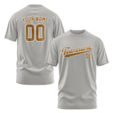Custom Gray Khaki T-Shirt
