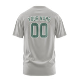 Custom Gray Blue Green T-Shirt