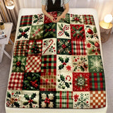 Holiday Gifts Blanket - Merry Christmas - From Family, Christmas, Holiday, Inspirational, Festive Winter Theme
