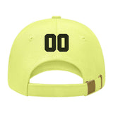 Custom Light Green White Hat 04B21702