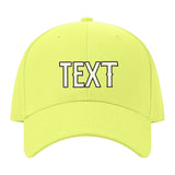 Custom Light Green Light Purple Hat