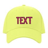 Custom Light Green Light Pink Hat 04B21713