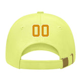 Custom Light Green Sky Blue Hat 04B21819