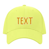 Custom Light Green Sky Blue Hat