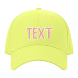 Custom Light Green Light Emerald Green Hat