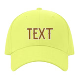 Custom Light Green Dark Green Hat