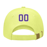 Custom Light Green Yellow Hat 04B21823