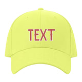 Custom Light Green Emerald Green Hat