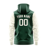 Custom Green Cream Hoodie 0505030305B31703