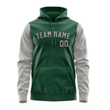 Custom Green Gray Hoodie 0505040405B31704