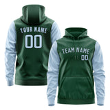 Custom Green Light Blue Hoodie 0505080805B31708