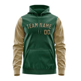 Custom Green Light Khaki Hoodie 0505252505B31725