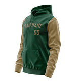 Custom Green Light Khaki Hoodie 0505252505B31725