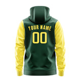 Custom Green Light Yellow Hoodie 0505262605B31726