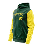 Custom Green Light Yellow Hoodie 0505262605B31726