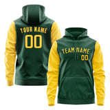 Custom Green Gold Hoodie