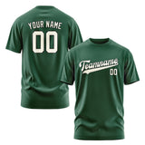 Custom Green Cream T-Shirt