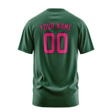 Custom Green Pink T-Shirt