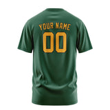 Custom Green Yellow T-Shirt