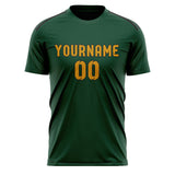 Custom Green Yellow Soccer Jersey