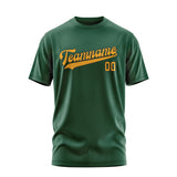 Custom Green Yellow T-Shirt