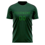 Custom Green Emerald Green Soccer Jersey